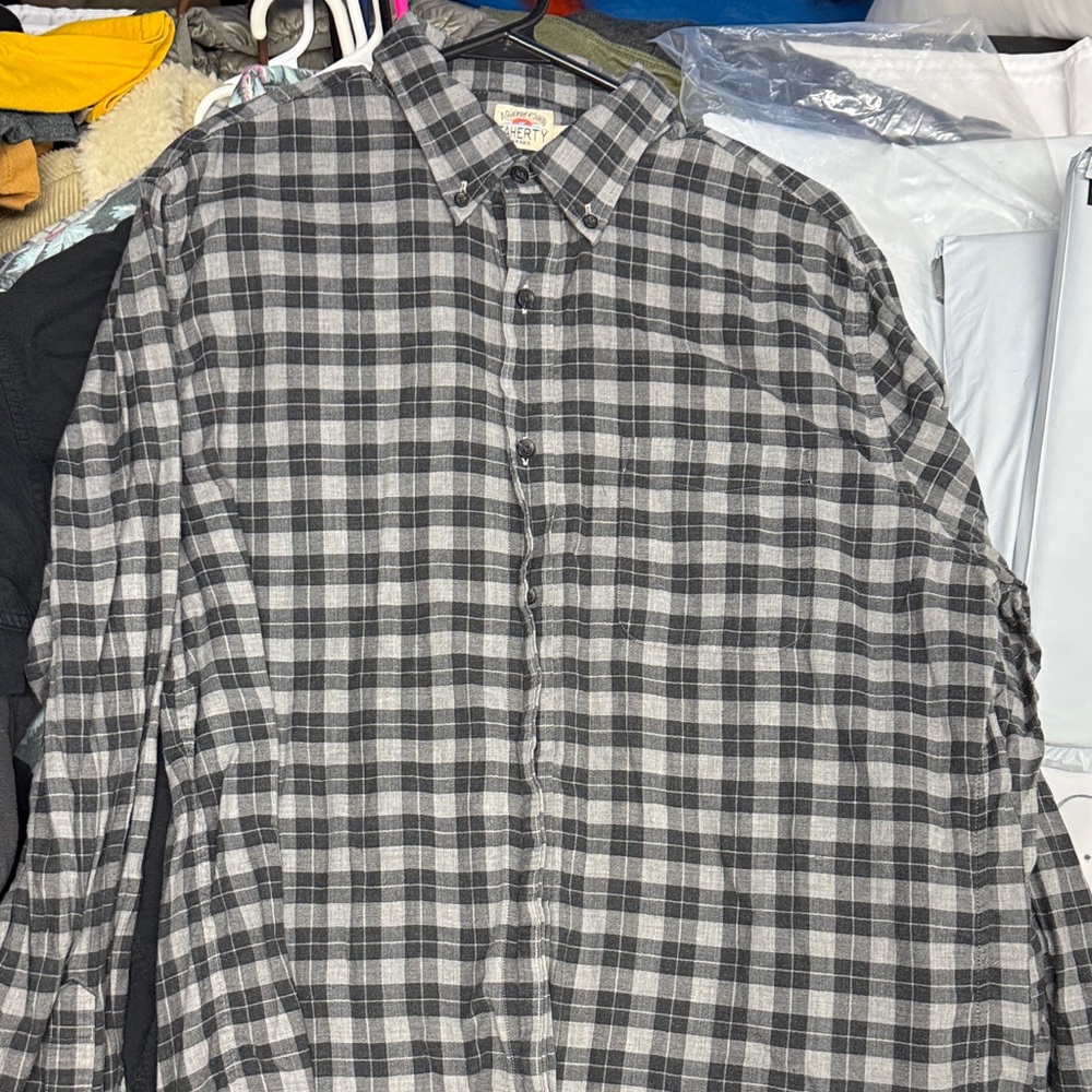 Faherty lightweight super soft flannel